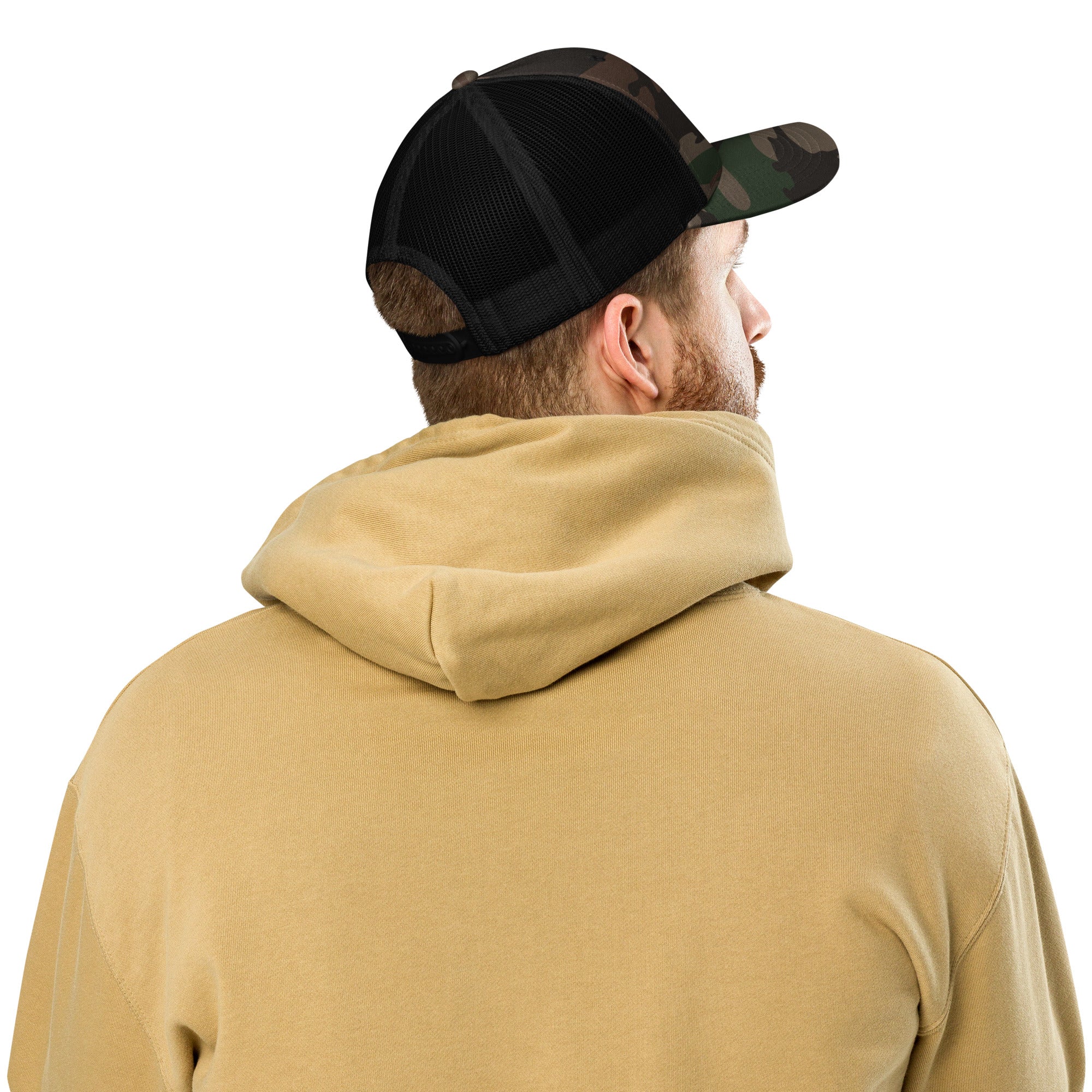 Drifthook Camouflage Trucker Hat - Deep Woods