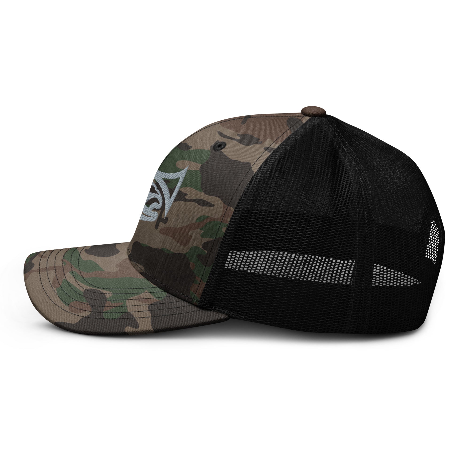Drifthook Camouflage Trucker Hat - Deep Woods
