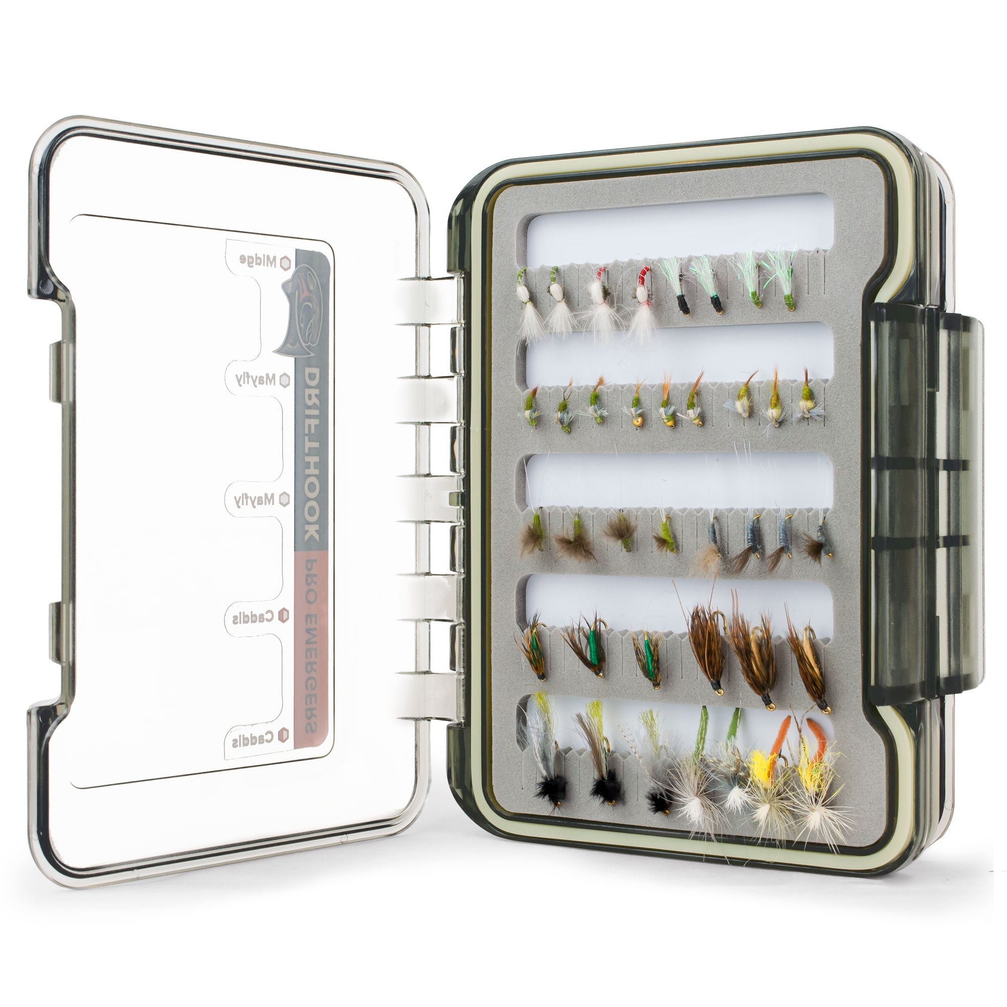 Fly Fishing Kit, Boxed Fishing Kit Hand Woven Durable For Outdoor 