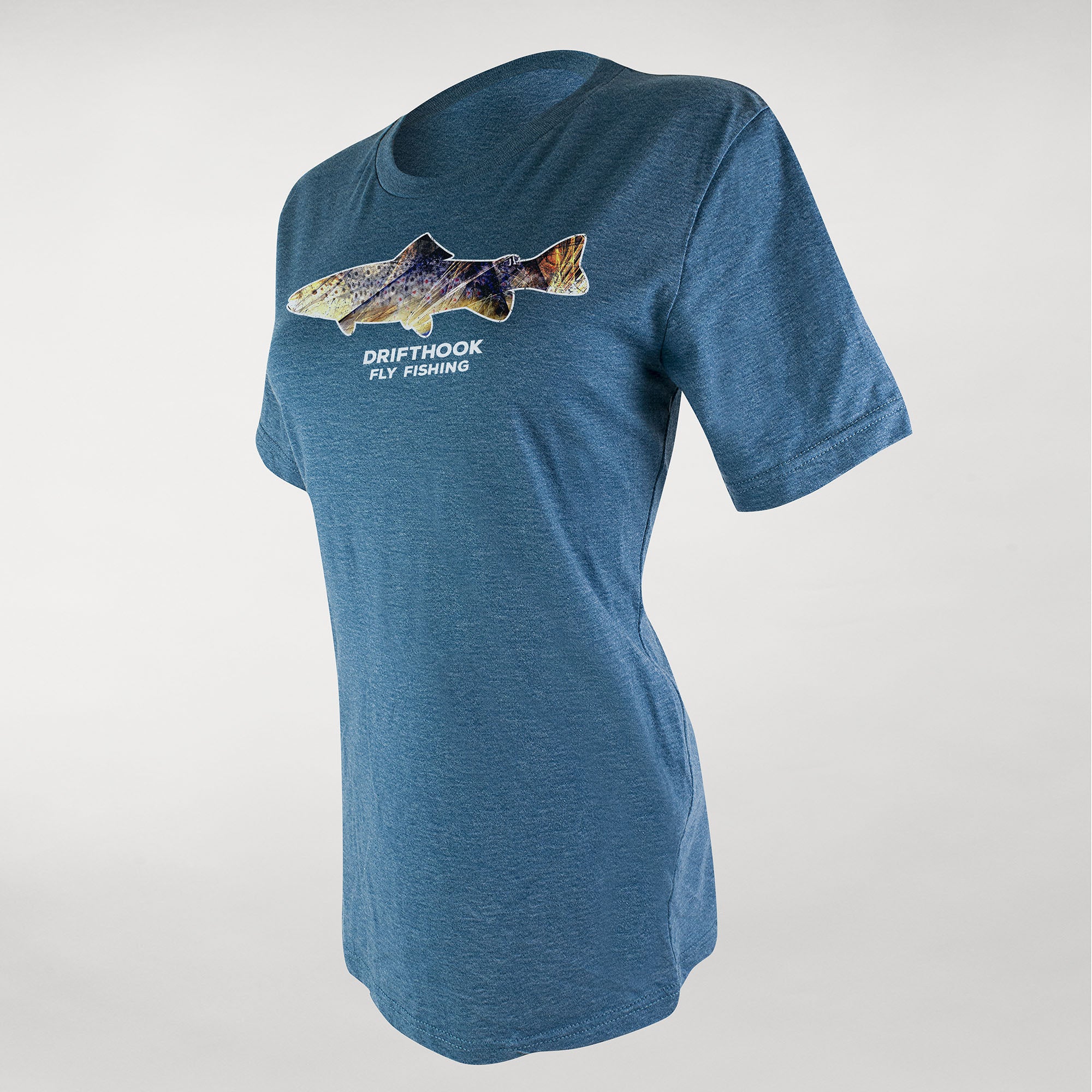 Drifthook Brook Trout Splash Logo Women’s T-Shirt - Drifthook