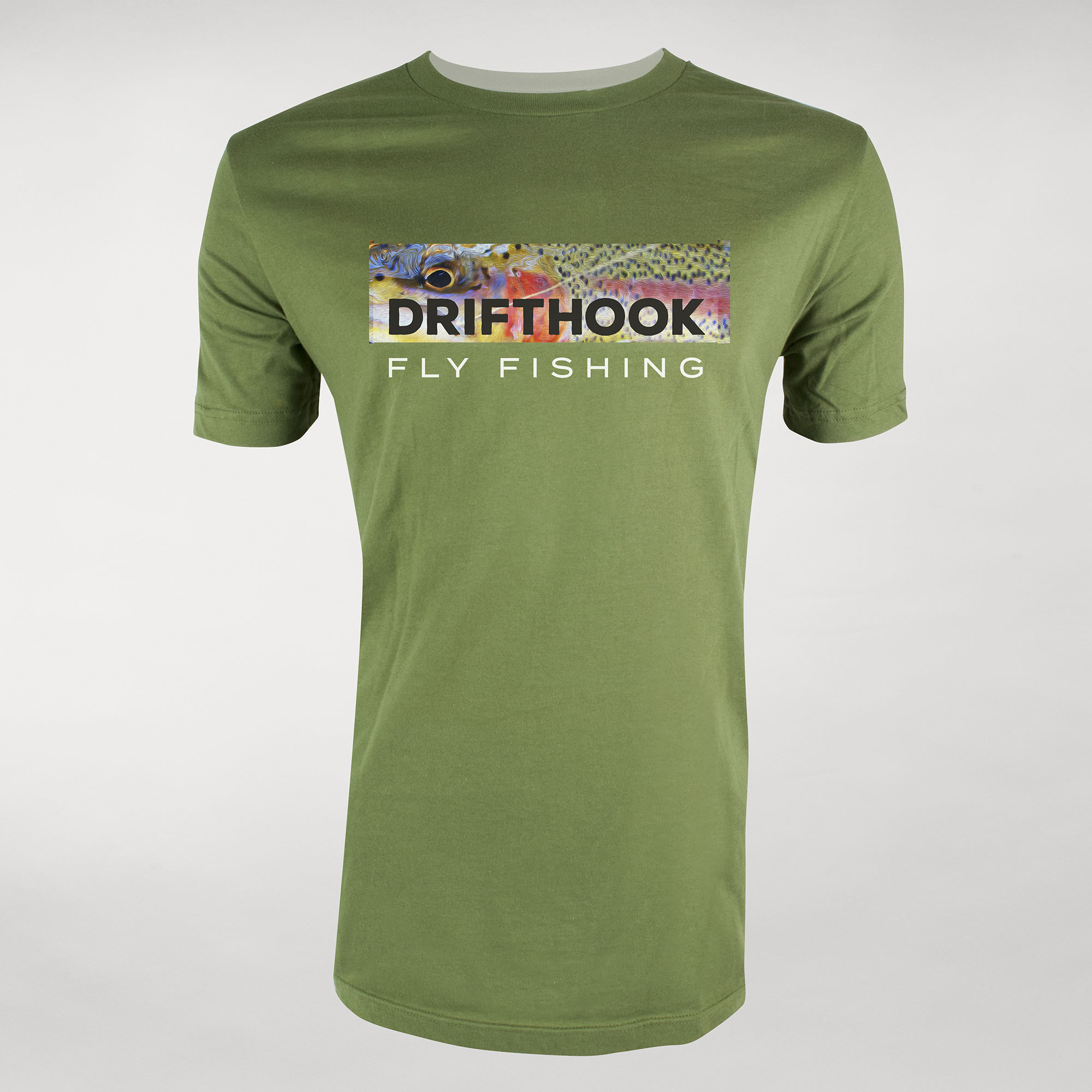 Drifthook Rainbow Trout Men’s T-Shirt S