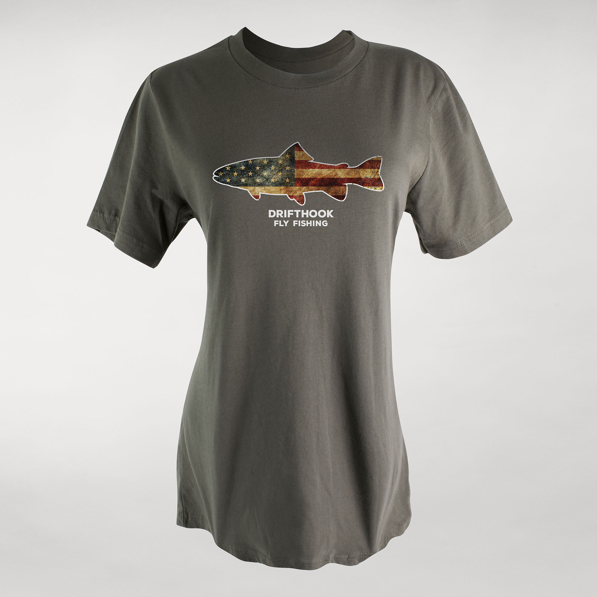 Brown Trout T Shirt for Women Online | Drifthook XL