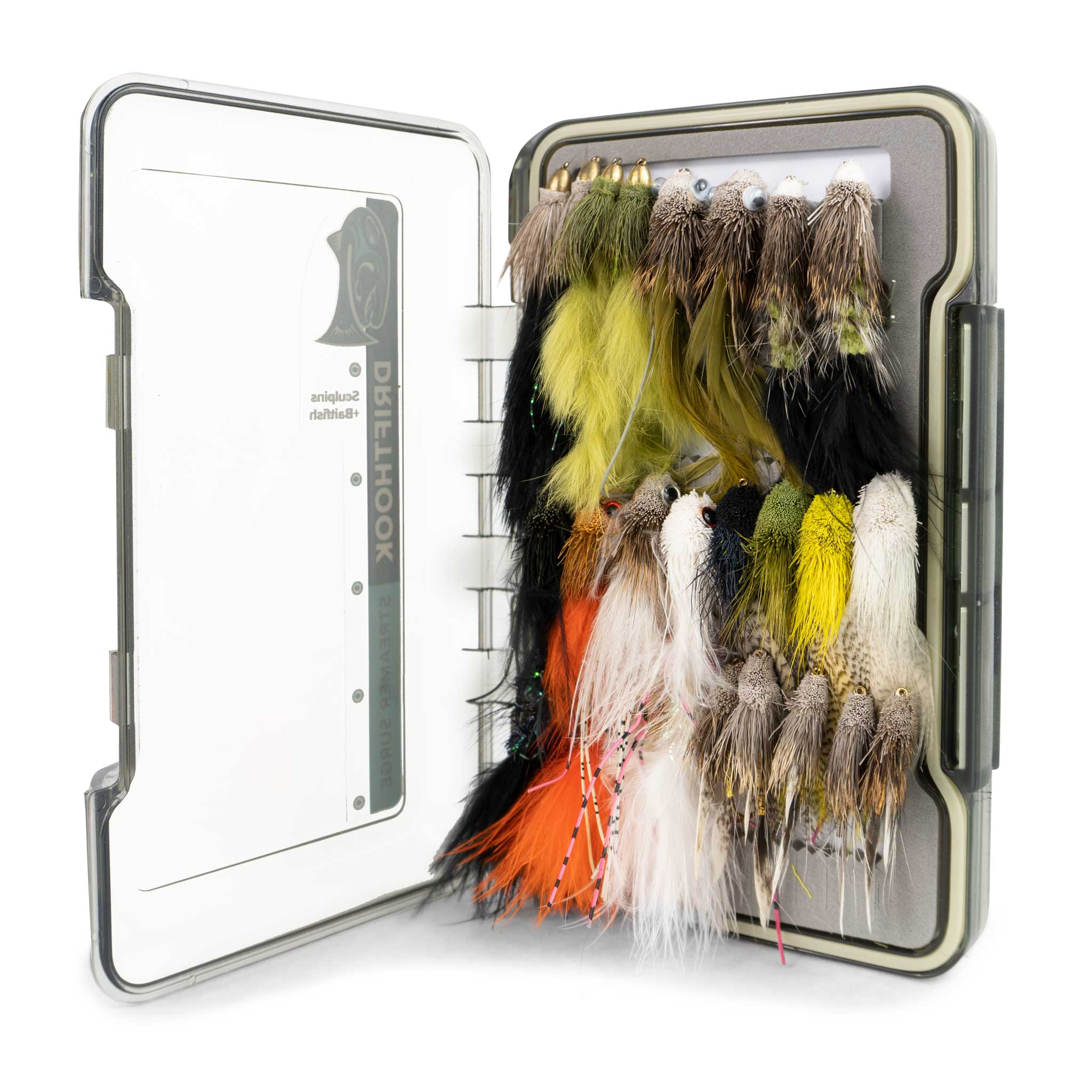 YAZHIDA Fly Fishing Flies Kit Fly Assortment Trout Bass Fishing with Fly  Box, with Dry/Wet Flies, Nymphs, Streamers,Fly Poppers