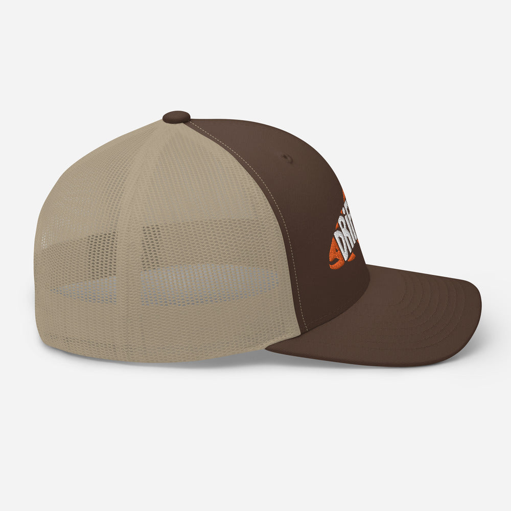 Drifthook Trucker Cap - Trout Type Logo - Drifthook