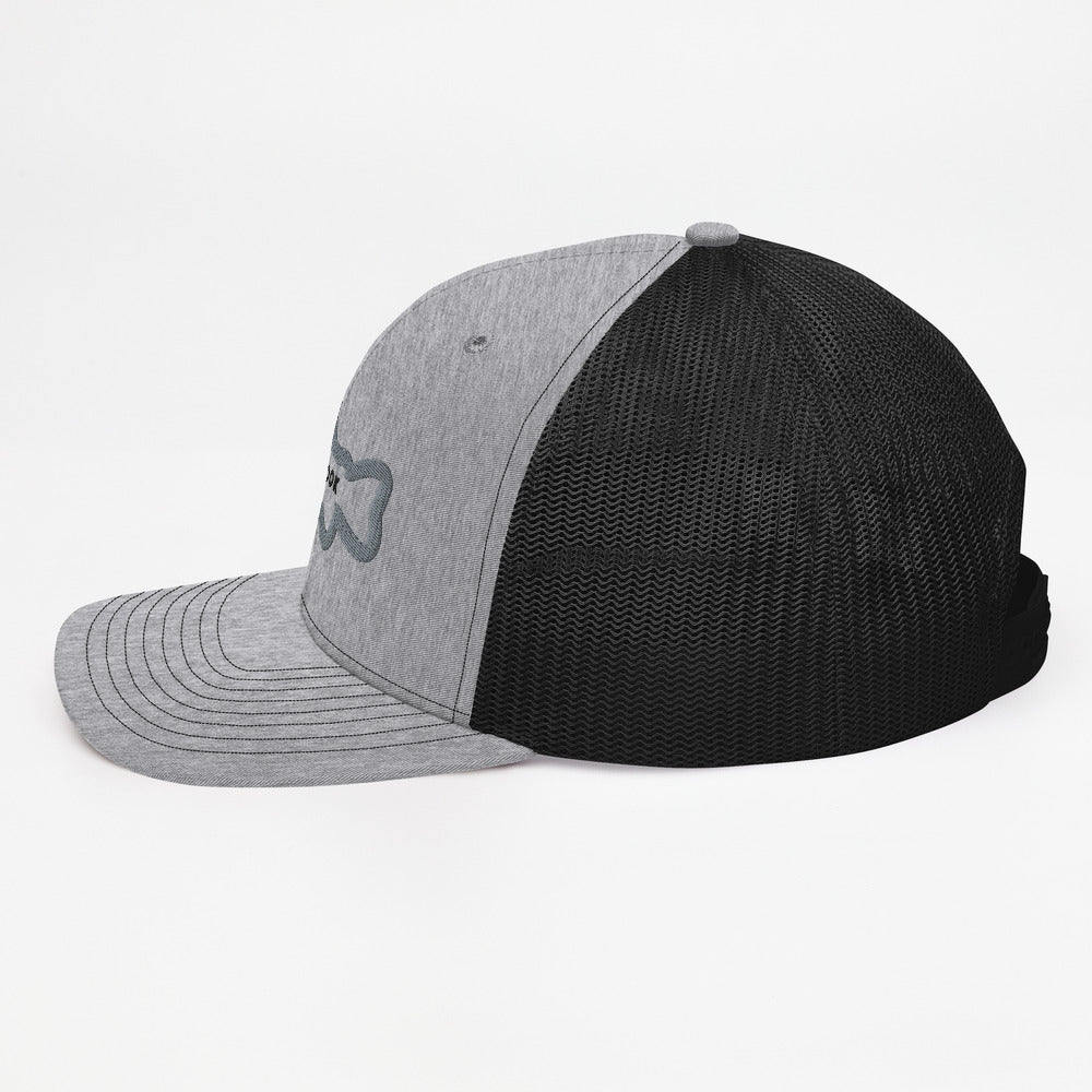 Drifthook Trucker Cap - Fat Trout Grey - Drifthook
