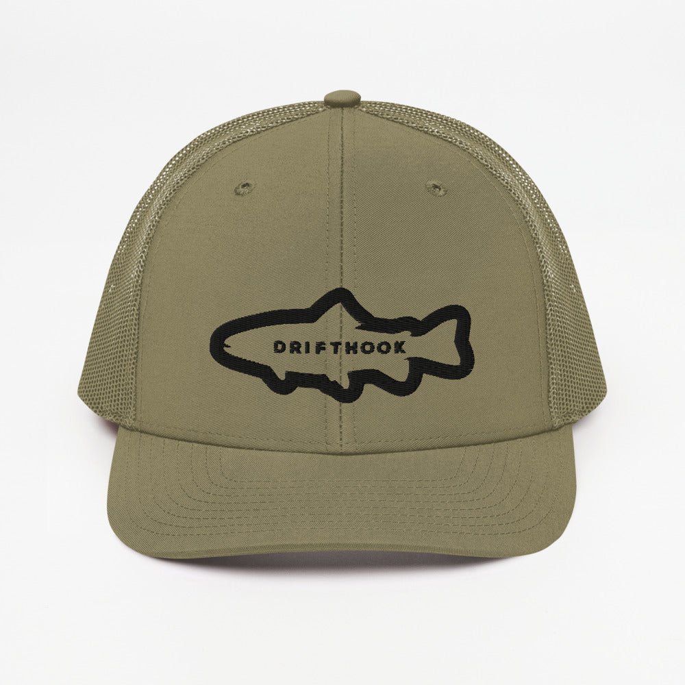 Drifthook Trucker Cap - Fat Trout Lodan - Drifthook