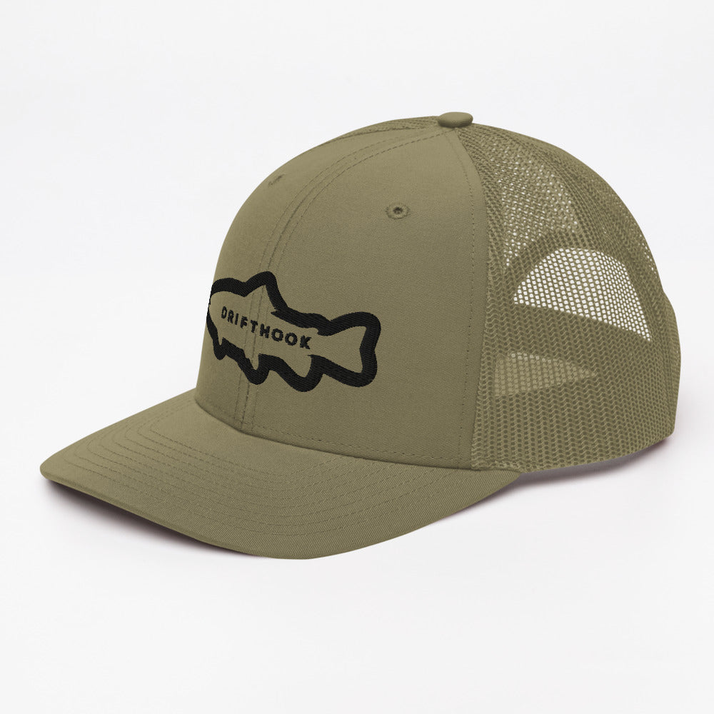Drifthook Trucker Cap - Fat Trout Lodan - Drifthook