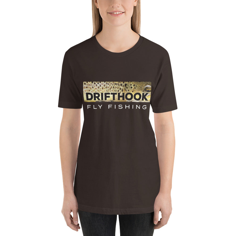 Drifthook Brown Trout Women’s T-Shirt - Drifthook
