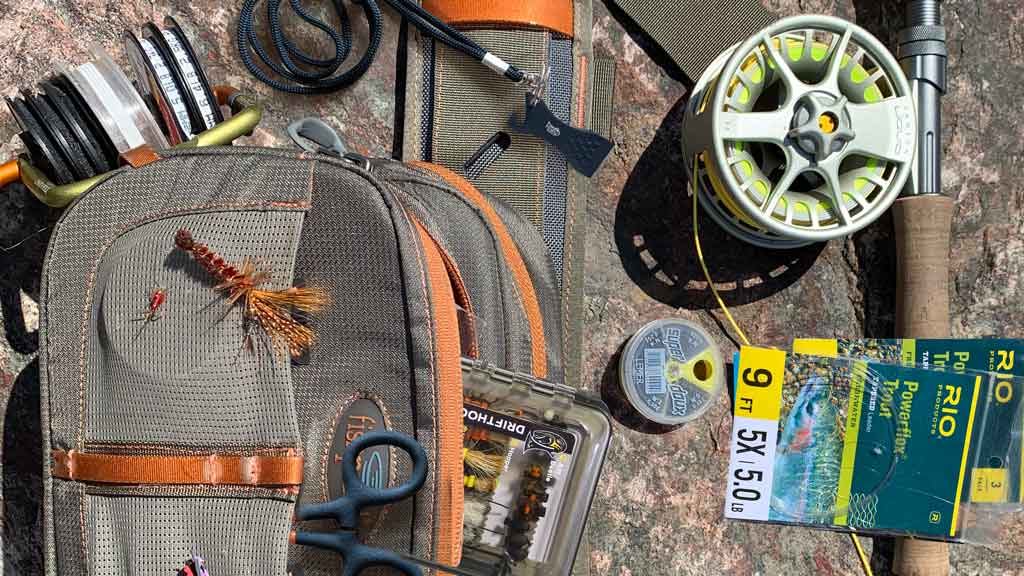 On the Go Fly Fishing Kit - 9 Tools to Faster Fishing