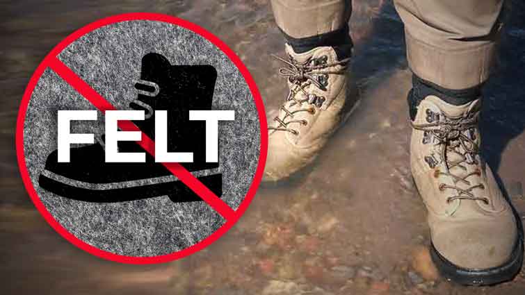 6 States That Have Banned Felt Wading Boots - Is Yours Next?