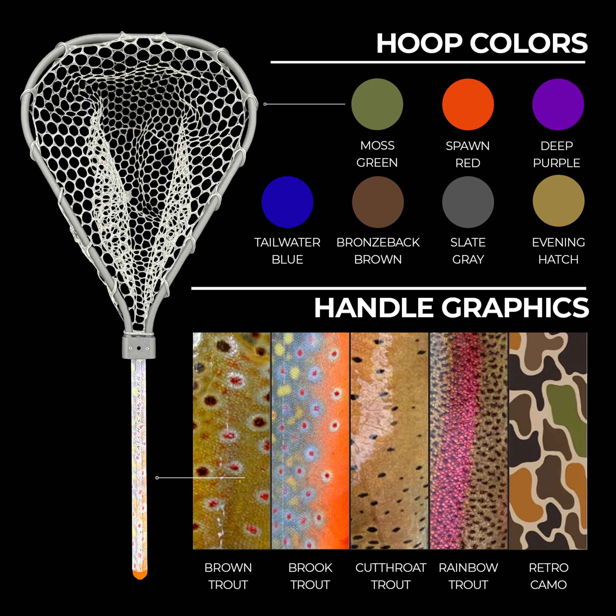 Catch Cam Nets by Native - Creek Edition