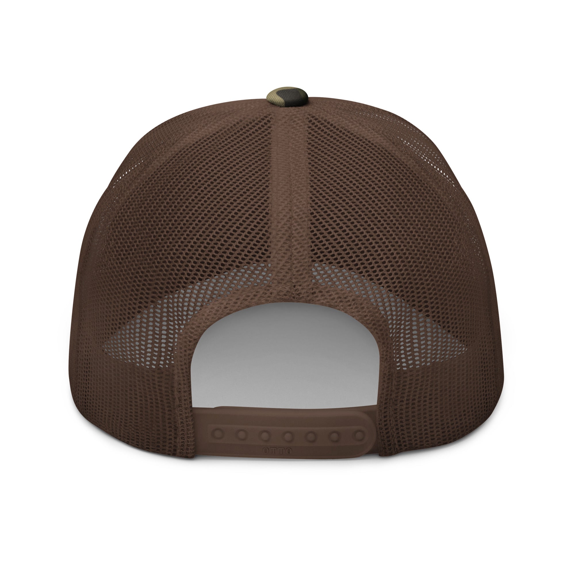 Drifthook Camouflage Trucker Hat - Camo with Brown Back
