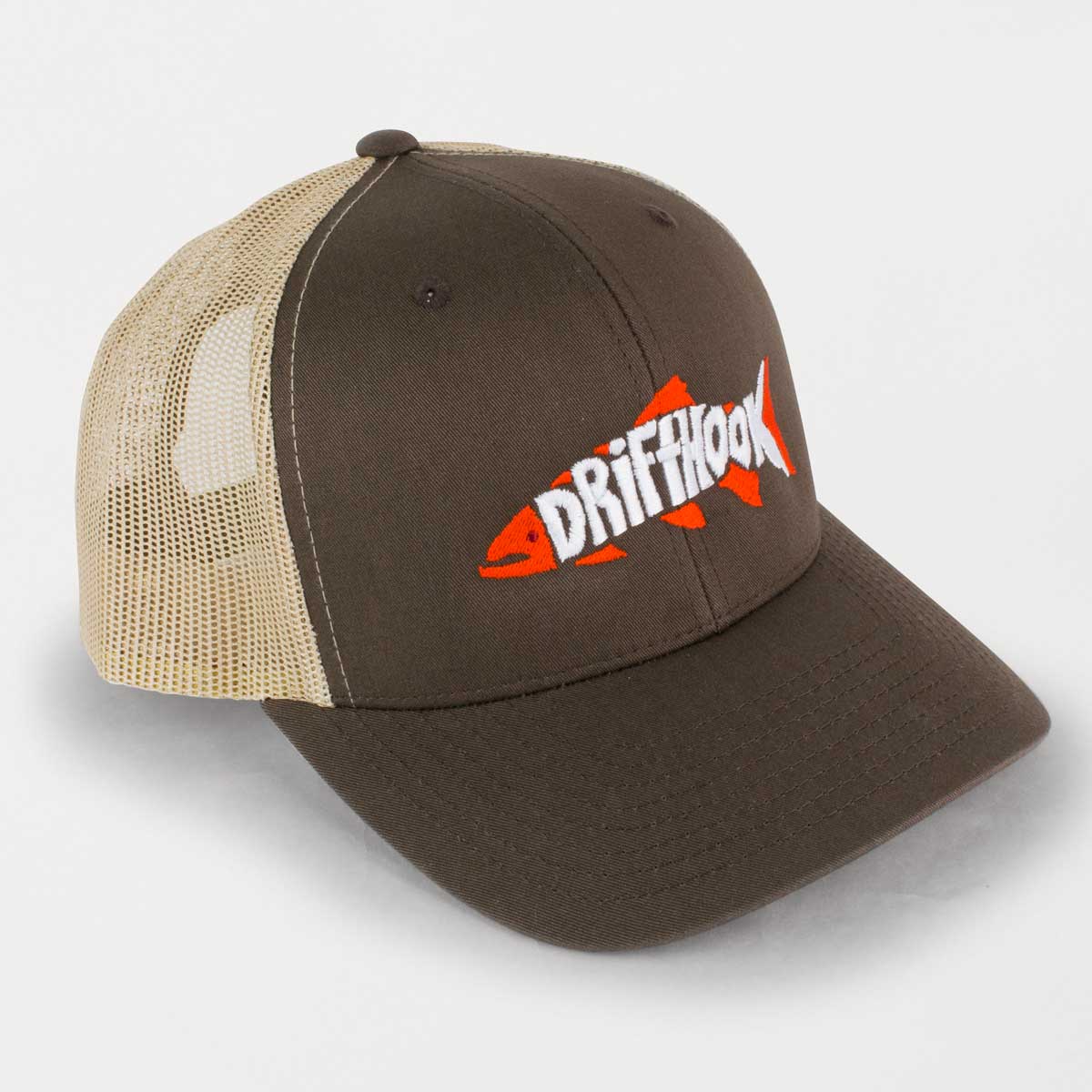 Drifthook Trucker Cap - Trout Type Logo - Drifthook