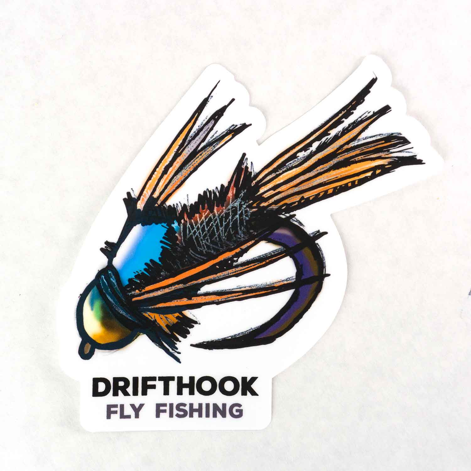 Fly Fishing Sticker - Flashback