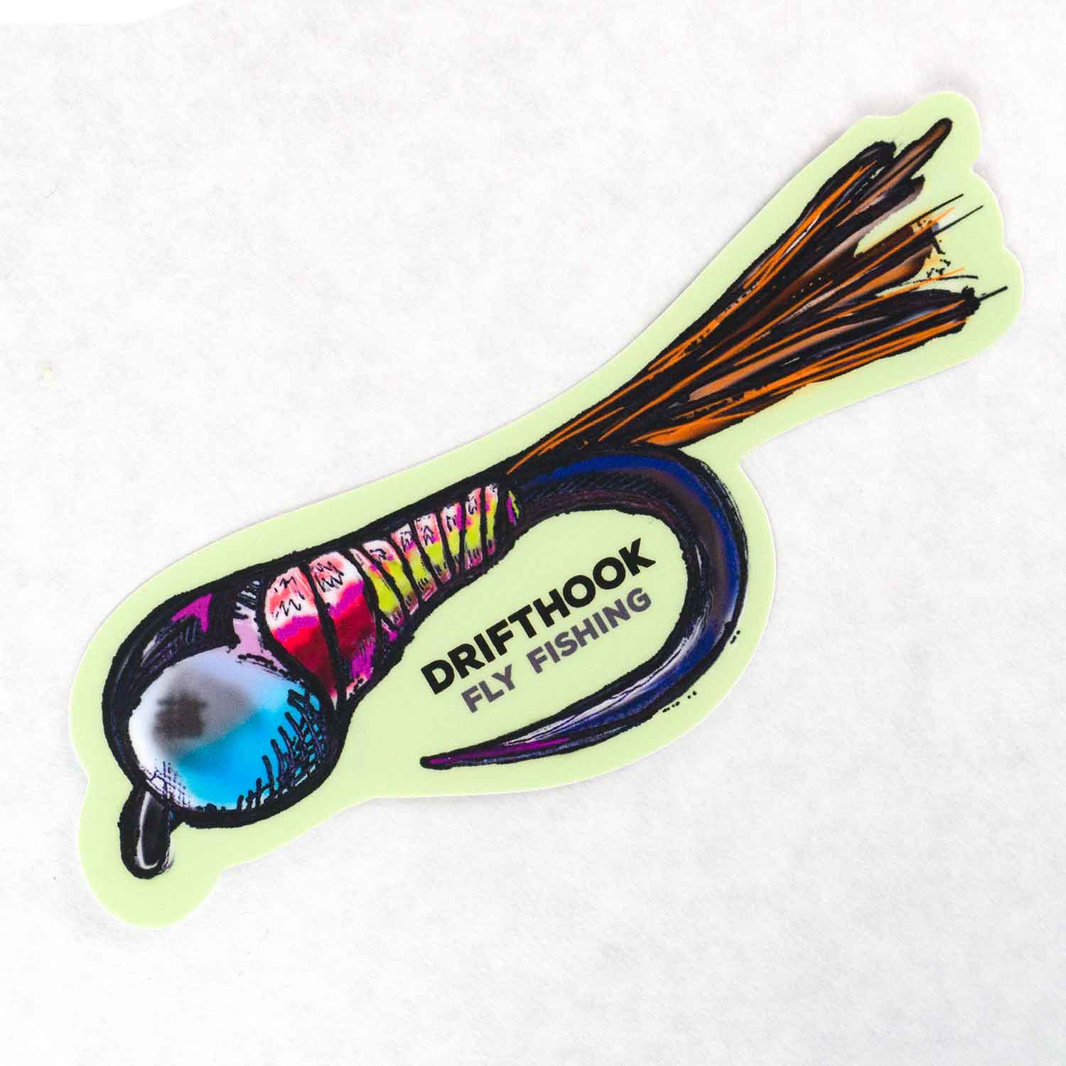 Fly Fishing Sticker - Perdigon