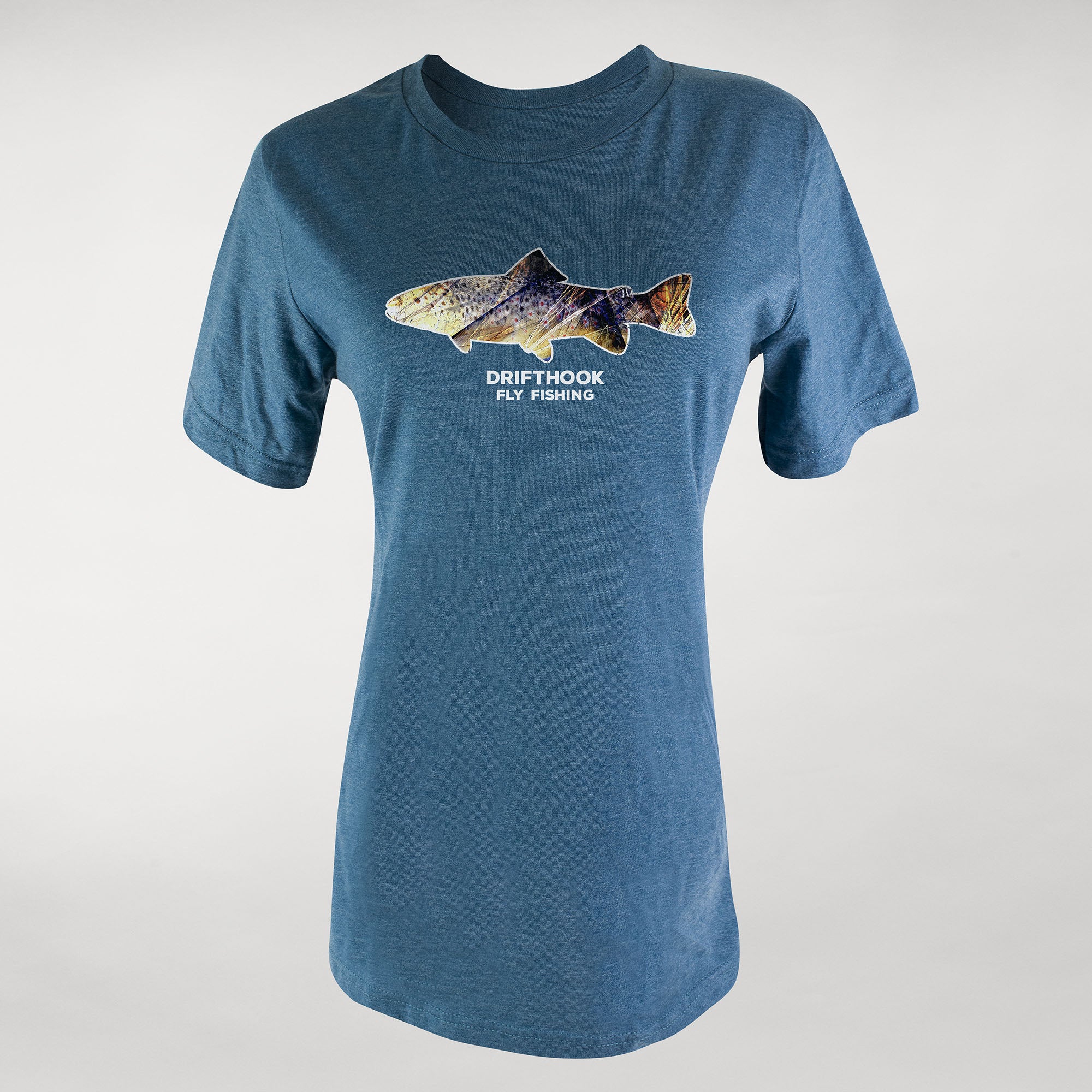 Drifthook Brook Trout Splash Logo Women’s T-Shirt - Drifthook