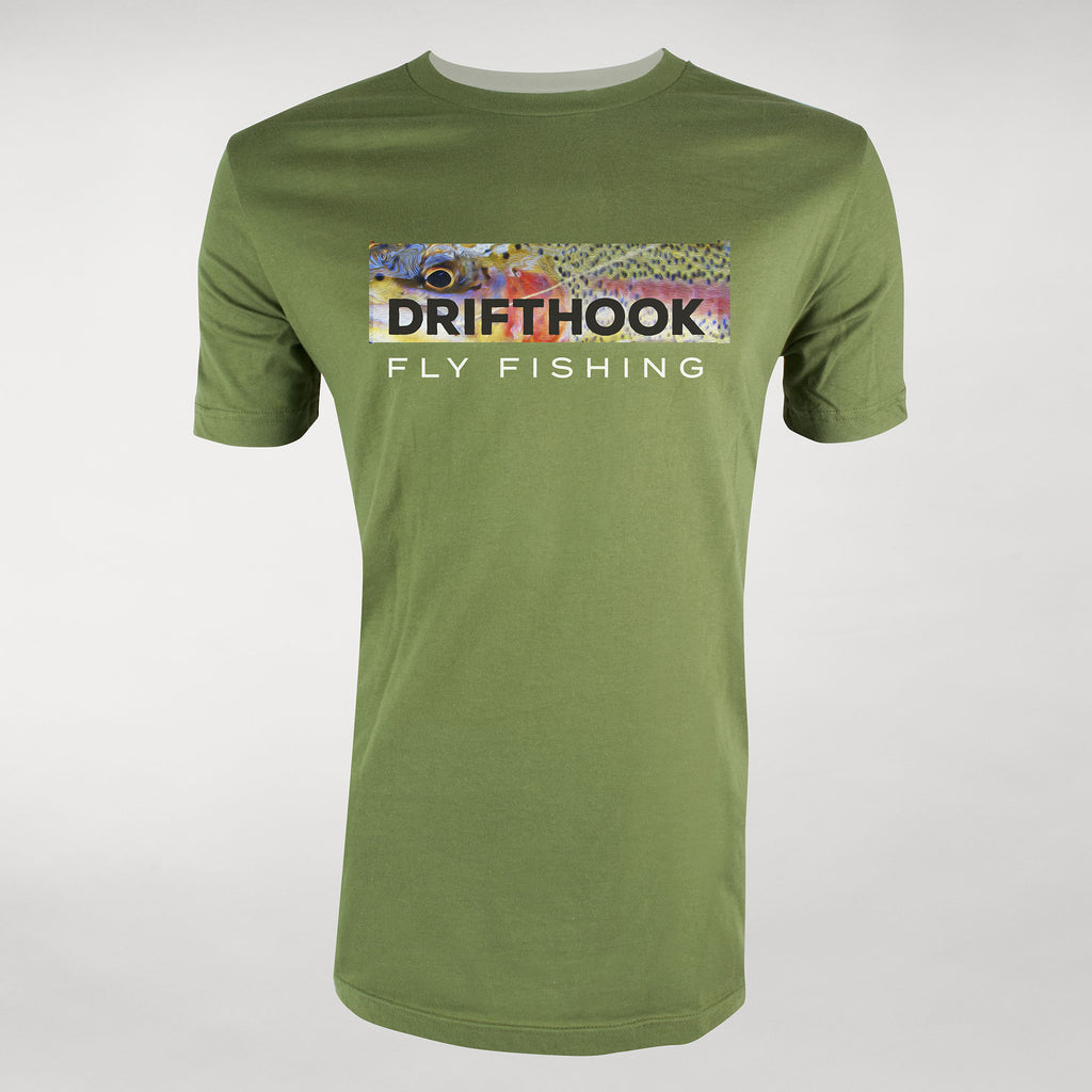 Trout Shirt Burst Logo for Men | Drifthook S